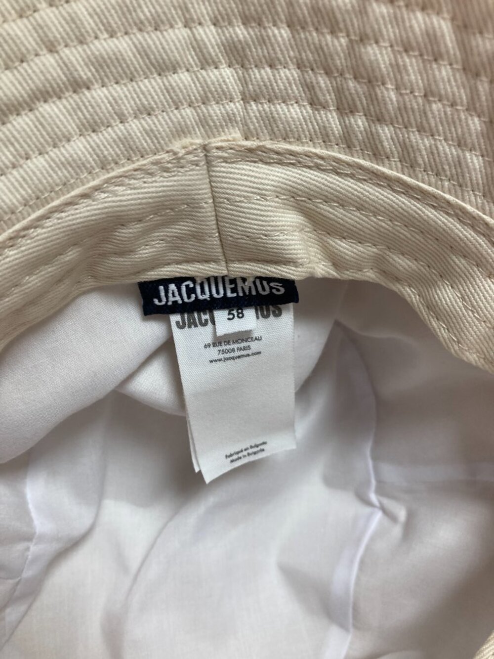 Jacquemus Bucket Hat off White - Picture 9 of 9